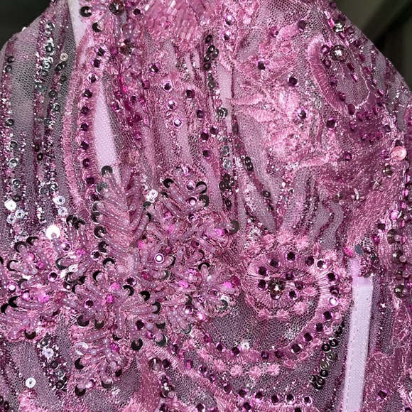 Portia and Scarlett Glitter Gown - Picture 9 of 14